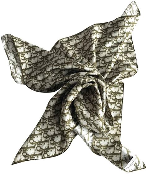 dior green scarf|christian Dior scarf for women.